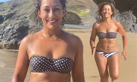 Saira Khan 51 Showcases Her Slim Beach Build In Cornwall As She Shares Body Positive Post