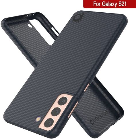 Galaxy S21 Carbon Fiber Case Black Carbon Fiber S21 Case Punkcase