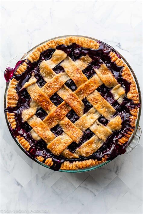 Simply The Best Blueberry Pie Recipe Sallys Baking Addiction