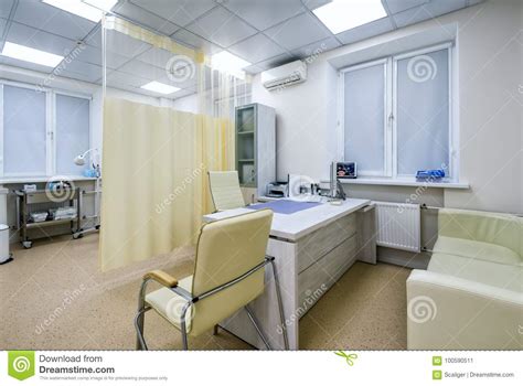 Interior Of Doctor S Office In A Clinic Editorial Photo Image Of