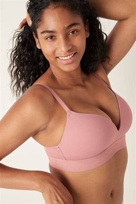 Buy Victoria S Secret Pink Wear Everywhere Wireless Lightly Lined Push Up From The Victoria S