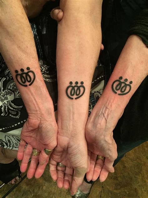 92615 My Two Older Sisters And I Got This Sisters Tattoo For My