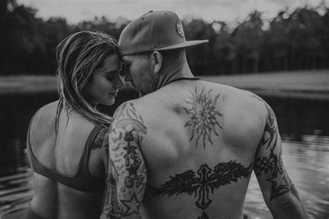 Steamy Couples Photo Session Tattooed Couples Photography Couples
