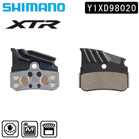 Shimano N04c Finned Metal Disc Brake Pad With Spring For Sale Online Ebay