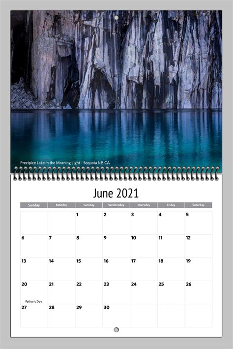 2021 Wall Calendar Landscape Photography Etsy