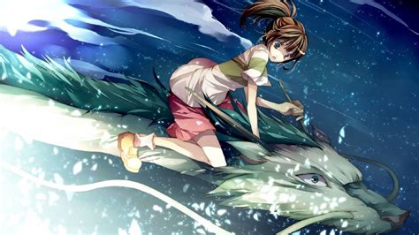Bakrunner Illustrasjon Anime Spirited Away Studio Ghibli