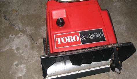 My TORO S-200 | PublicServiceEquipmentFan | Flickr