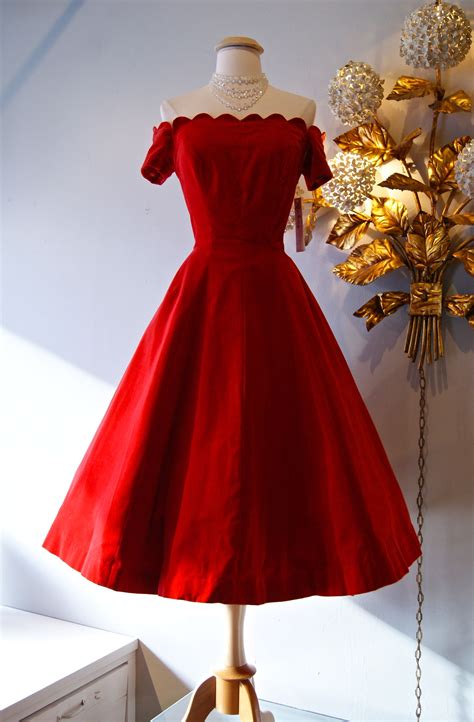 Xtabay Vintage Vintage Dress 1950s Party Dress By Johnny Herbert