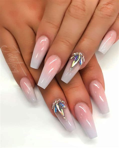 How To Do French Ombré Dip Nails Stylish Belles Shiny Nails Designs