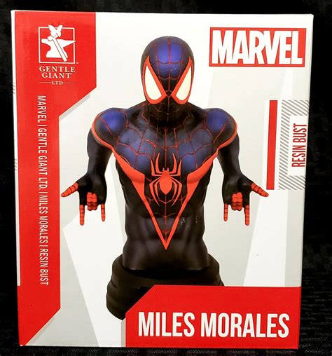 Gentle Giant Miles Morales Spider Man Marvel 16 Scale Bust Geek Toys