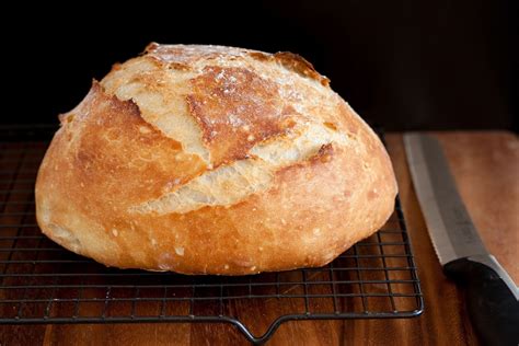 Crusty Rustic Bread Its No Knead Cooking Classy