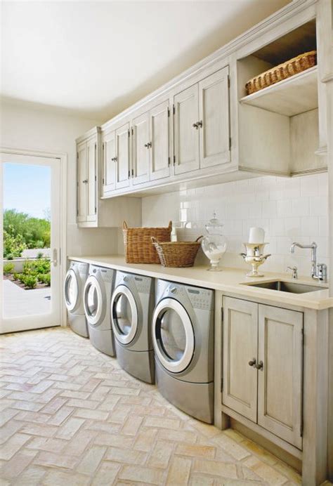 Laundry room ideas don't need to cost a lot of money to bring to fruition. Laundry Room Ideas - Contemporary - laundry room - Tracy Hardenburg Designs