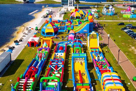 the world s largest inflatable theme park is touring australia travel news au