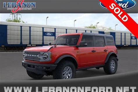 New Ford Bronco For Sale In Dracut Ma Edmunds