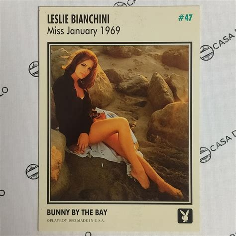 Leslie Bianchini Playboy Cards PB 088 Casa Do Colecionador