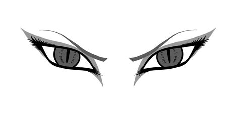 How To Draw Evil Eyes Anime To Draw The Eyes Closed Just Draw The