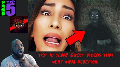 Top 10 Scary Ghost Videos That Went Viral Reaction Dragon Reactions Youtube