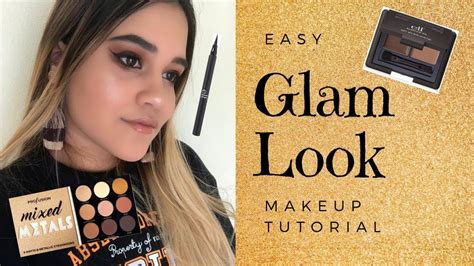 Easy Glam Makeup Drugstore Edition Youtube