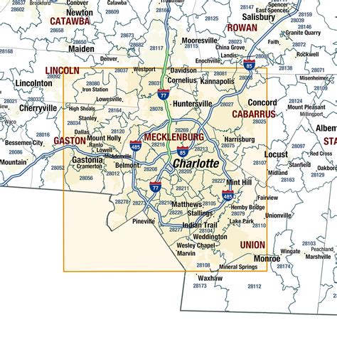 North Carolina State Wall Map By Mapshop Ph