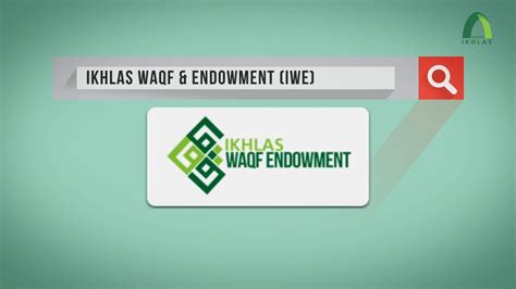 Ikhlas Waqf And Endowment Youtube