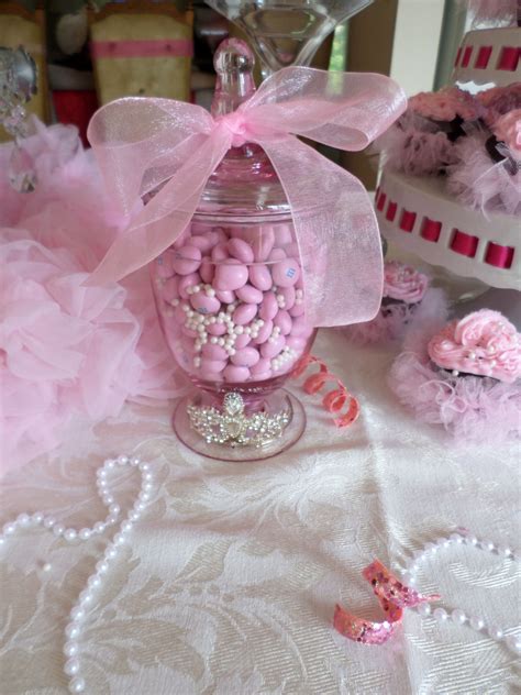 Pink Mandms With Edible Pearls Edible Pearls Girl Baby Shower Edible
