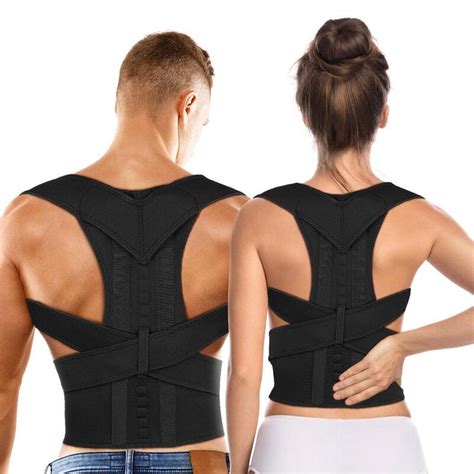 Magnetic Therapy Posture Corrector Brace Shoulder Back Support Belt