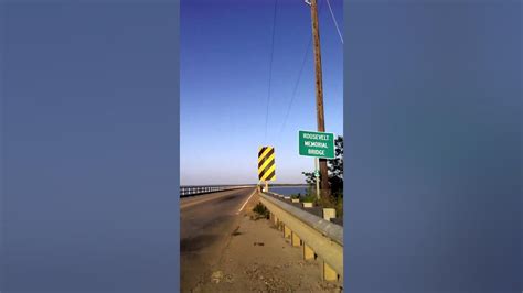 Roosevelt Memorial Bridge Lake Texoma Youtube