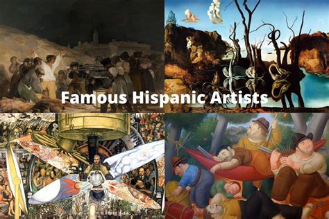 11 Most Famous Hispanic Artists Artst