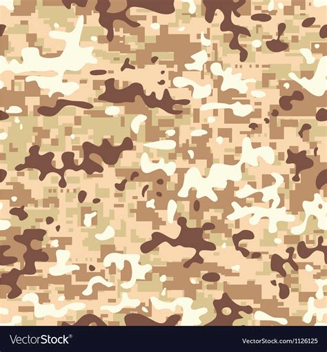 Digital Multicam Camouflage Royalty Free Vector Image