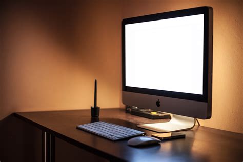 Free Stock Photo Of Apple Computer Desk