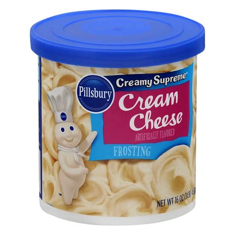 Pillsbury Creamy Supreme Cream Cheese Frosting Shop Baking