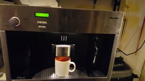 Genuine miele coffee cva machine cleaning tablets. Miele CVA615 Coffee Machine - YouTube