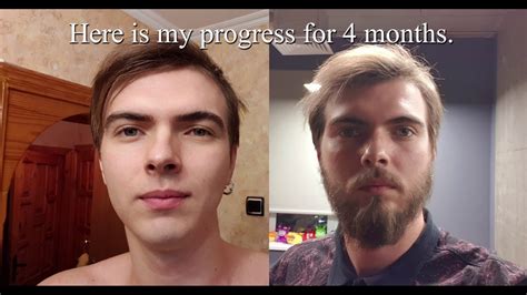 Month Of Beard Growth Photo Per Day Youtube