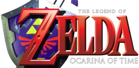 The Legend Of Zelda Ocarina Of Time Logo Png Photo Png Mart