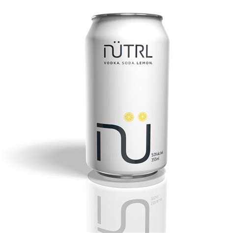 Introducing Nütrl Vodka Soda the worlds simplest and purest Craft