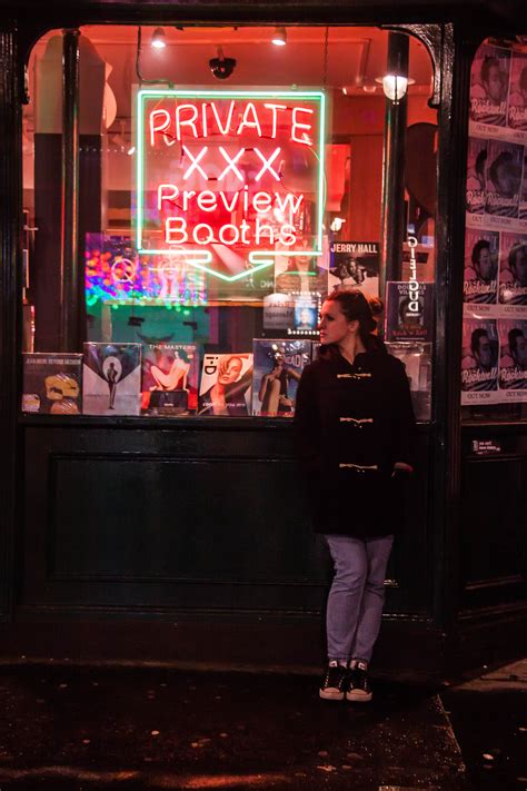 Woman In Front Of The Original Soho Bookstore Private XXX Preview