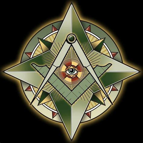 Square And Compass Masonic Symbols Masonic Art Masonic