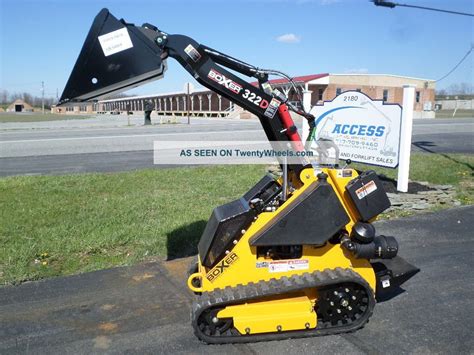 2016 Boxer 322d Mini Skid Steer Loader Compact Track Loader Dingo Mt55