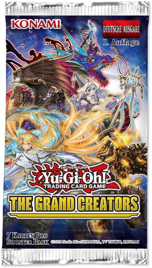 Yu Gi Oh The Grand Creators Booster 1 Auflage De