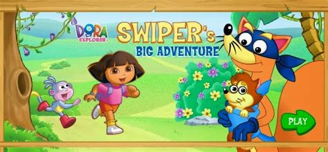 Dora The Explorer Swipers Big Adventure Nickelodeon Games