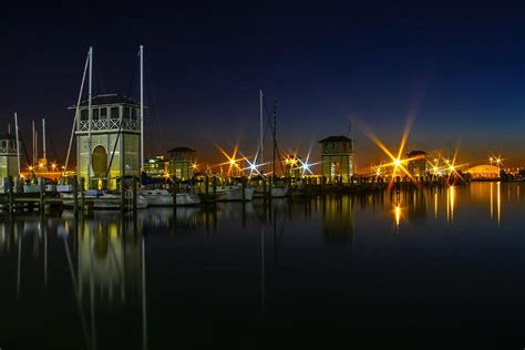 Harbor Lights Photograph By Brian Wright Fine Art America