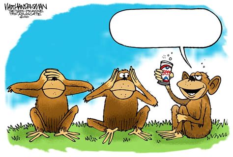 Stop Monkeying Around And Enter Walt Handelsmans New Cartoon Caption