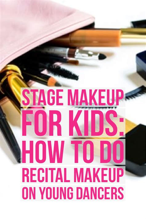 Stage Makeup For Kids How To Do Recital Makeup On Young Dancers