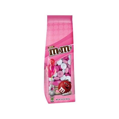 Mandms Pink Color Party Blend Milk Chocolate Candies 10 Oz