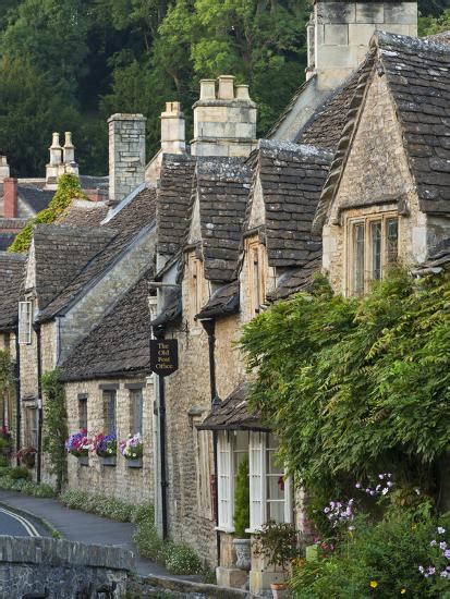 Picturesque Cottages In The Beautiful Cotswolds Village Of Castle