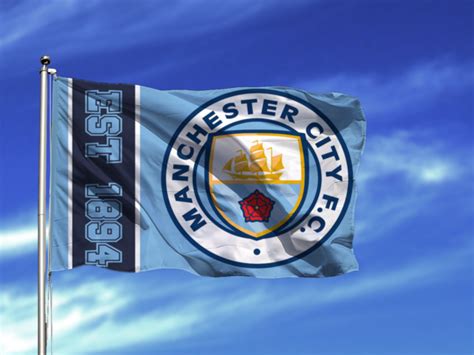 Manchester City Fc Flag Ebay