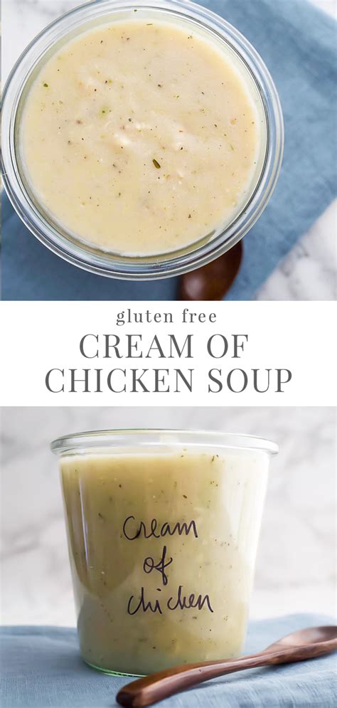 Homemade cream of chicken soup ingredients: Gluten-Free Cream of Chicken Soup | Recipe | Cream of ...