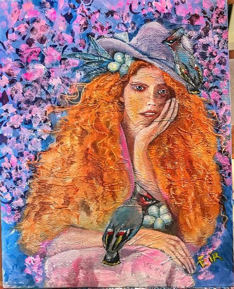 Heart Of Gypsy Painting By Eirn Munz Pixels