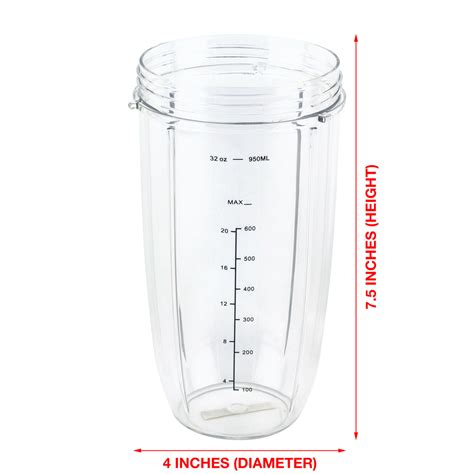 To convert 32oz to ml, simply multiply 32 by 29.5735. 24 oz and 32 oz Cups Replacement Parts Compatible with ...
