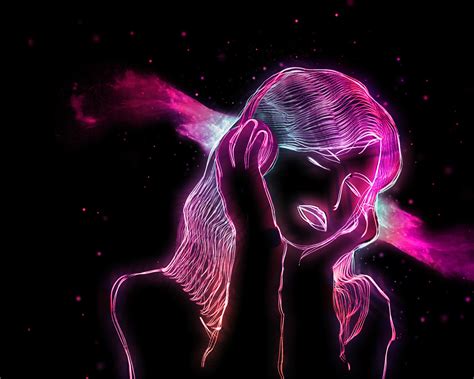 Neon 3d Wallpapers Wallpapersafari